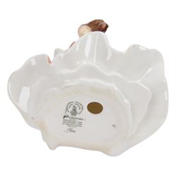 Two Royal Doulton figures, The Jester HN2016 and Autumtime HN3231, both boxed 