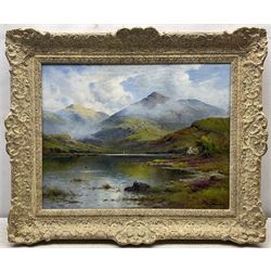 Alfred Fontville de Breanski Jnr. (British 1877-1945): 'In the West Highlands - Summer Morning Loch Etive', oil on canvas signed, titled verso 44cm x 57cm