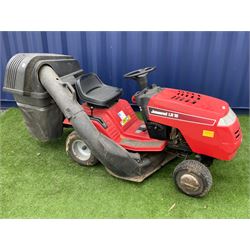 Jonsered LR 10 ride on lawnmower with grass collector - THIS LOT IS TO BE COLLECTED BY APPOINTMENT FROM DUGGLEBY STORAGE, GREAT HILL, EASTFIELD, SCARBOROUGH, YO11 3TX