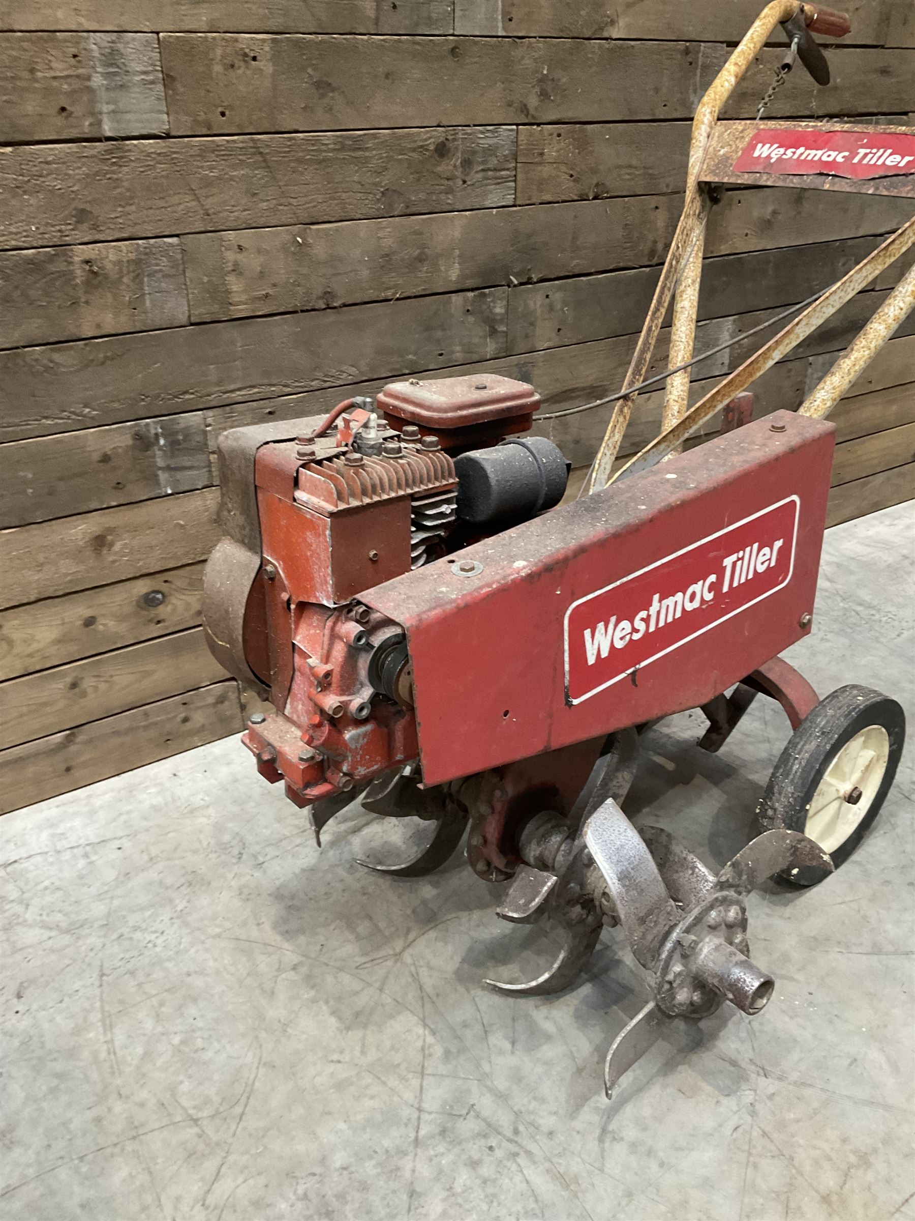 Westmac petrol garden tiller