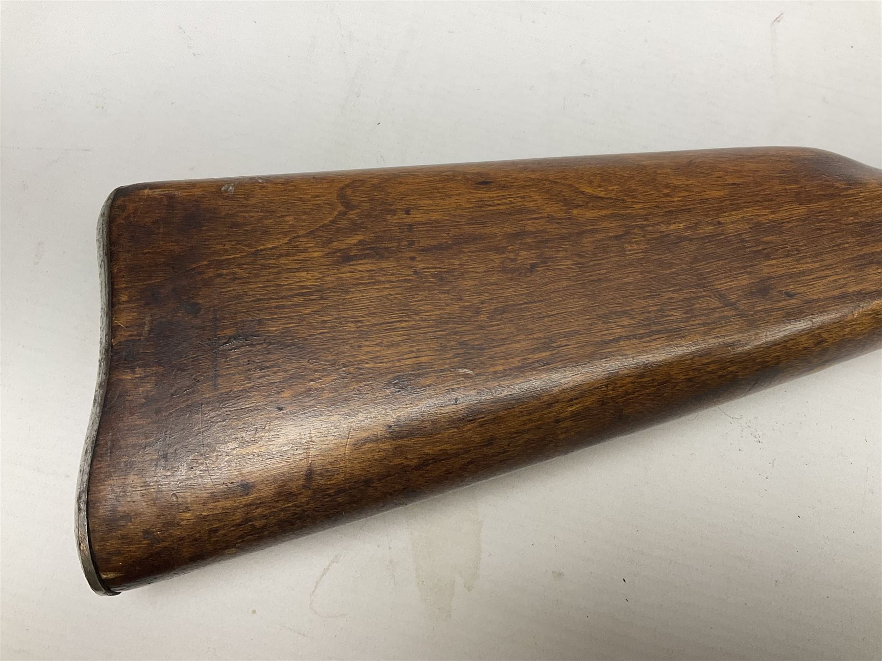 Late 19th century Swedish .50 cal. rolling block centre fire Remington rifle, the 95cm(37.5