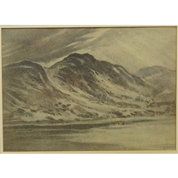  Beached Boats and Landscapes, three 20th century watercolour signed by Harold H Holden 24.5cm x 34.5cm (3)  