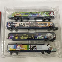 Hornby ‘00’ gauge - DCC ready The Beatles Yellow Submarine Eurostar Train Pack set 3005/3006 comprising Eurostar Class 373 Power Driving Unit, Eurostar Class 373 Dummy Driving Unit and two Eurostar Class 373 Passenger Saloons; in original box 