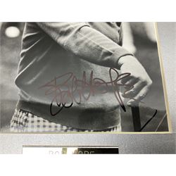 Dame Vera Lynn - collection of six signatures comprising TLS, album page and four colour photographs (including White Cliffs of Dover); signed photograph of John Mills; and signed photographs of film stars each with CoA including Bob Hope, Charlton Heston, Gene Autry, Sound of Music Julie Andrews and Christopher Plummer and Joanna Lumley