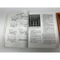 Seventeen books/pamphlets on cartridge making, ammunition, gunsmithing etc including Barnes Frank: Cartridges of the World. 2006 11th edition; Donnelly John T.: The Handloaders Manual of Cartridge Conversions. 1987; Hoyem George A.: The History and Development of Small Arms Ammunition. 2005 Volume Three; Speer Reloading Manual No.11; Baker D.J.: British Handloading Cartridge Tools. 2003. Signed by author etc