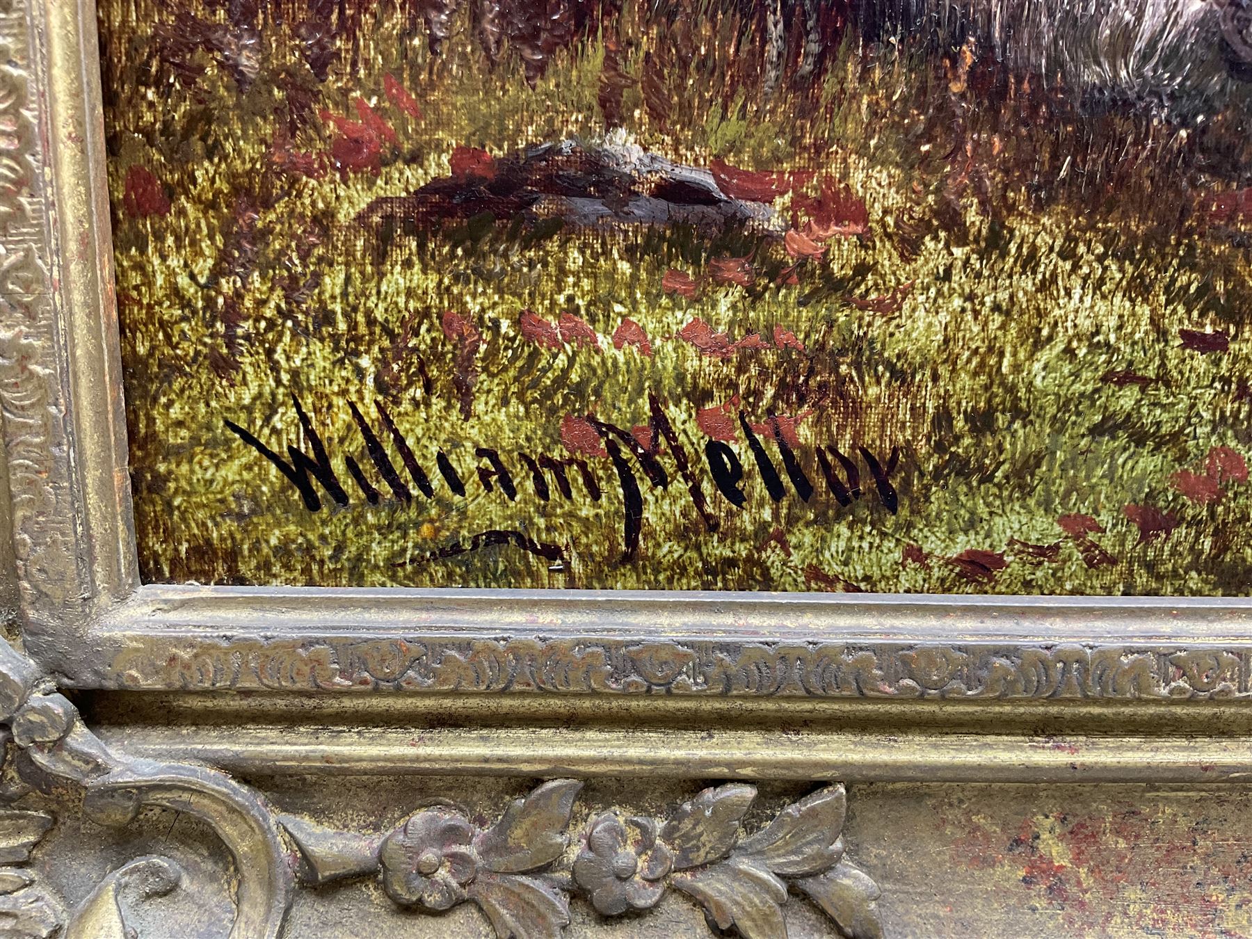 William Mellor (British 1851-1931): Rydal Water, oil on canvas signed 59cm x 90cm