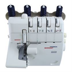 Bernina Overlocker sewing machine with manual and carry case