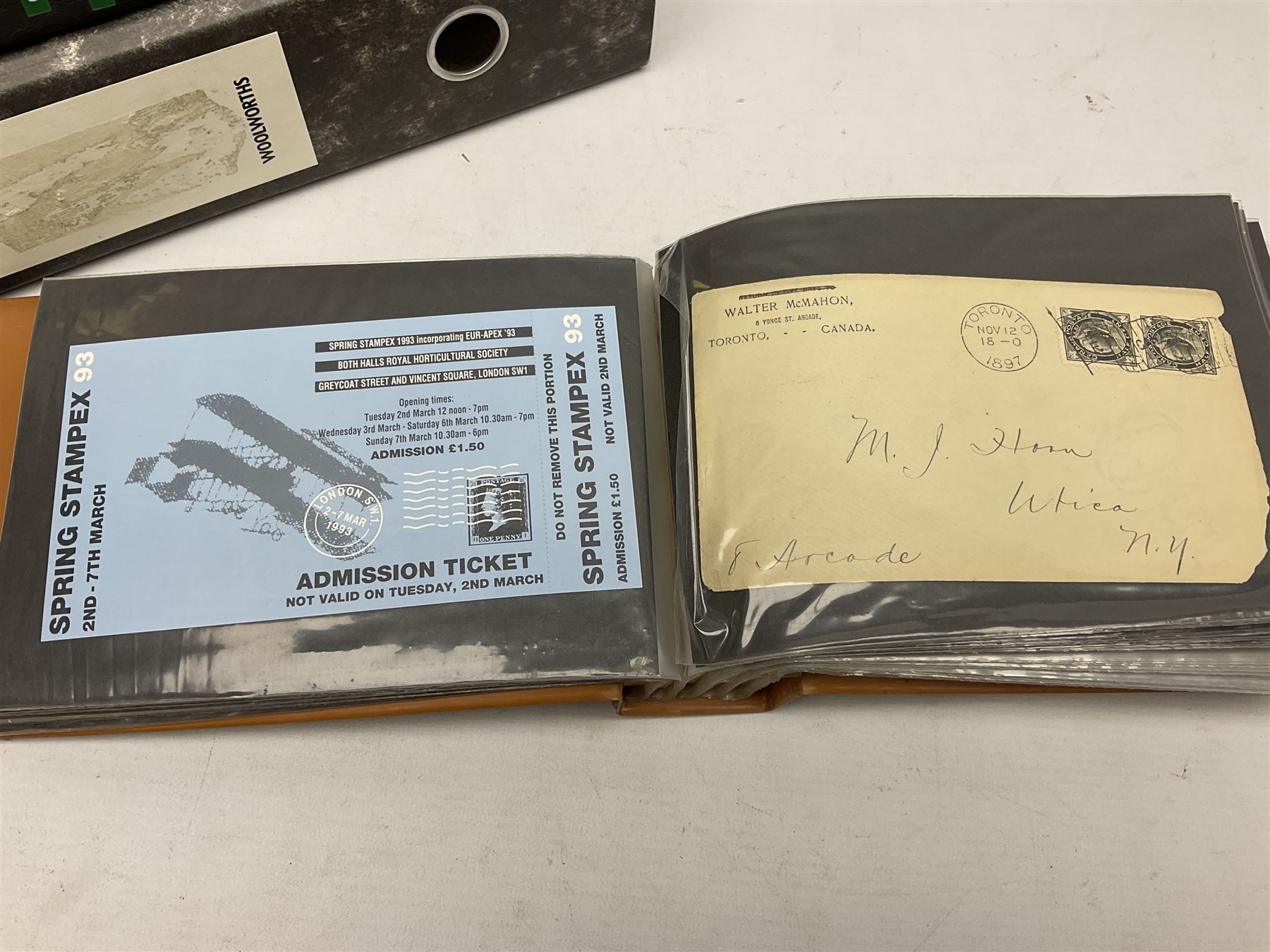 Stamps including Royal Mail PHQ cards, air mail covers, first day covers, Queen Elizabeth II pre decimal stamps etc, in various albums and loose, in one box