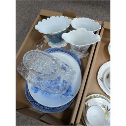 Colclough part tea service and other ceramics and glassware 