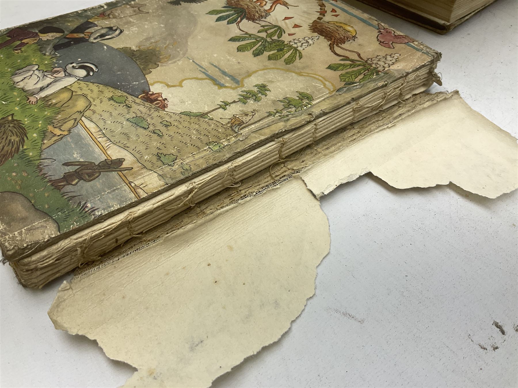 Collection of Vintage children's annuals, to include a number of Rupert the Bear examples dating from the 1940's, comprising 'The New Rupert Book' 1947, 'More Adventures of Rupert' 1947, 'A New Rupert Book' 1945, 'Rupert In More Adventures' 1944,  'More Rupert Adventures' 1943 and two examples of 'The Rupert Book' dated 1941 and 1948