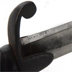 British Georgian 1796 pattern light calvary officers' scabre, the 83cm curved single stamped F Deakin, the stirrup steel hilt with shield langets, within steel scabbard sampled Woolley with twin suspension rings, overall L97cm