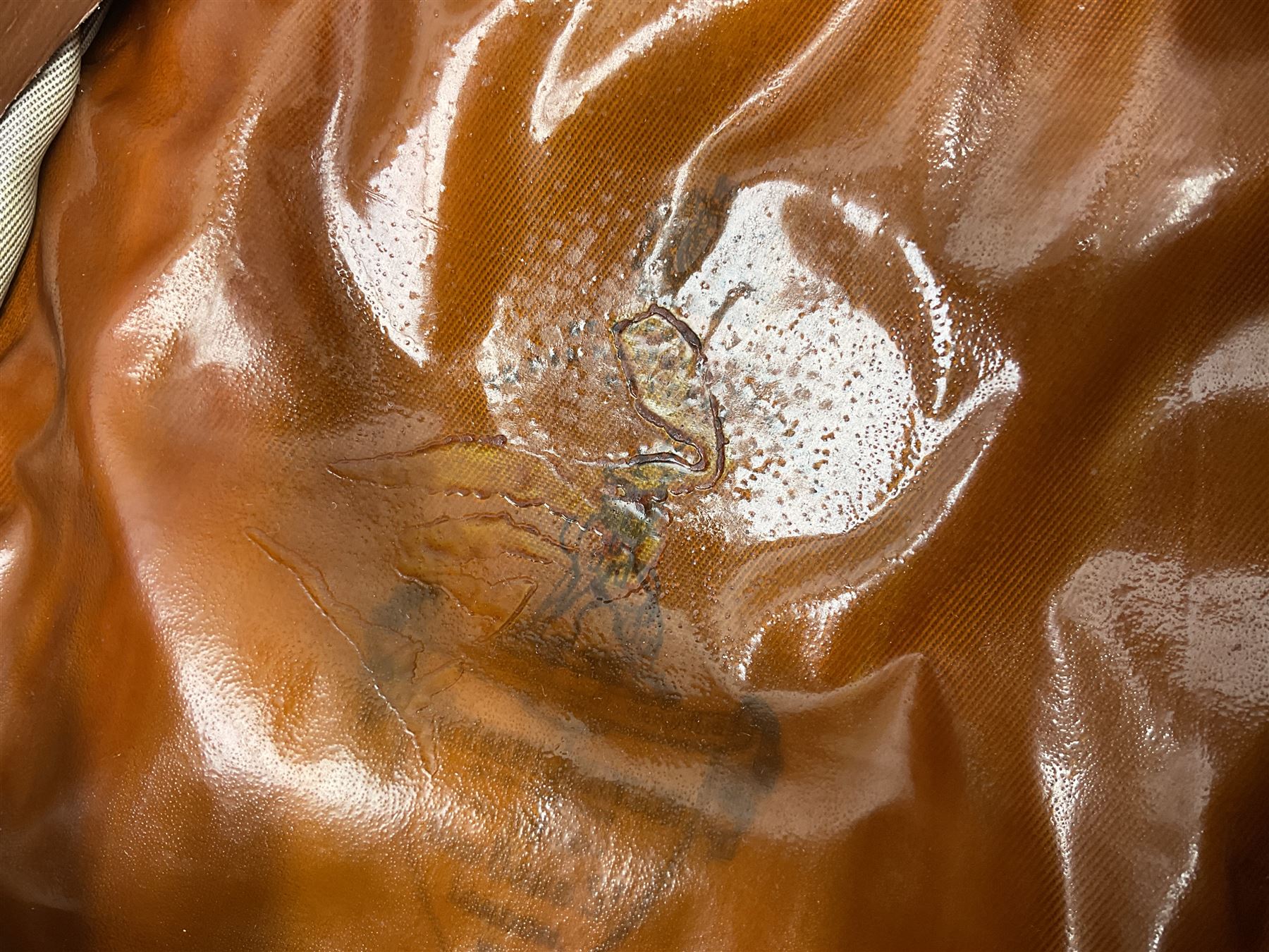 Officer's pattern peaked cap of the Green Howards, by Herbert Johnson, New Bond Street, London, in original box