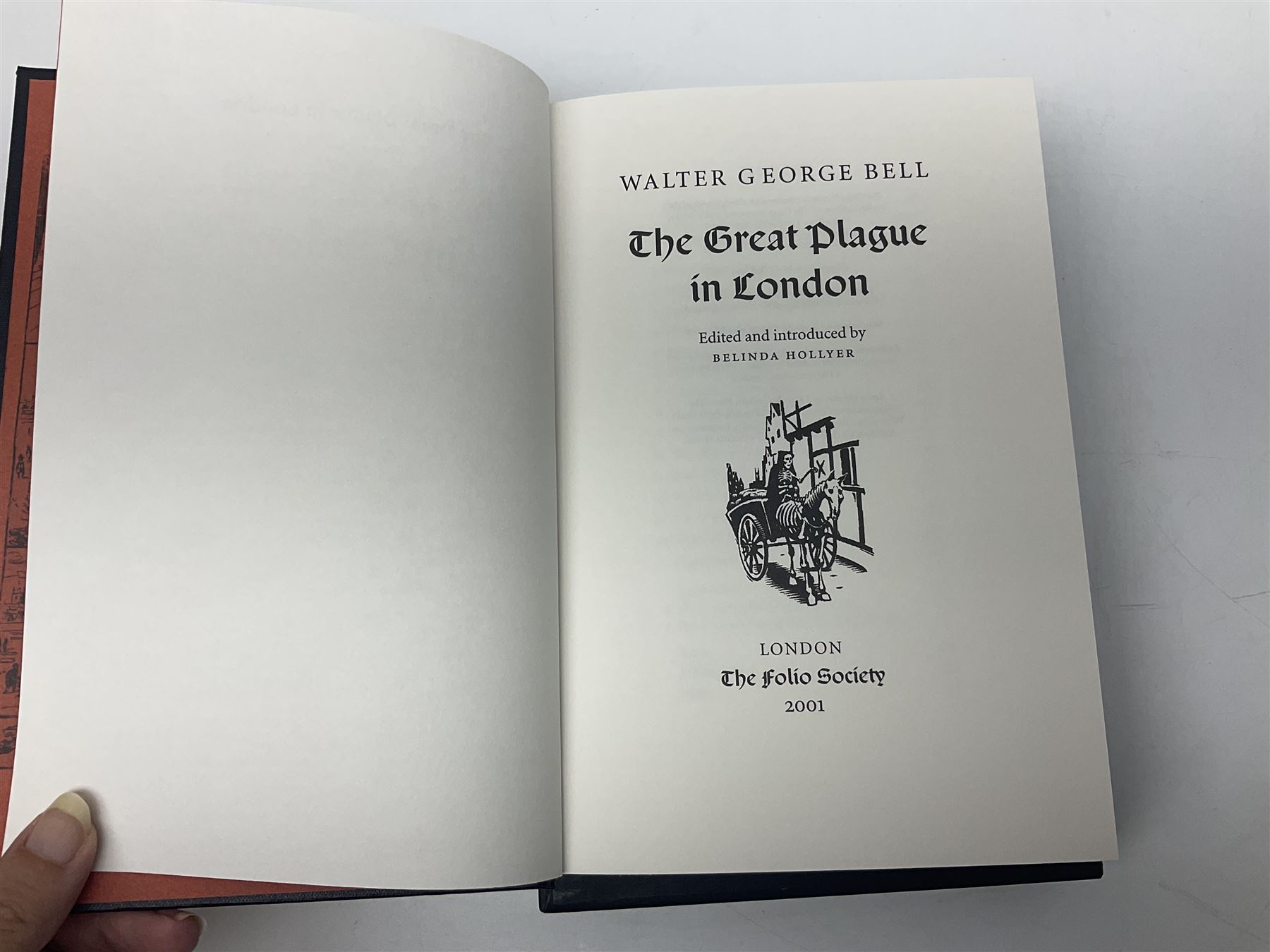 Folio Society - nineteen volumes including The Great Plague, Egypt Revealed, The Life of Alexander the Great, The Earth an Intimate History etc  