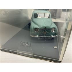 Nine Neo Scale Models 1:43 scale die-cast models including Daimler Majestic major, S&S Landau Hearse, Lagonda 3-litre 1955, Rover P4 Seventy-five, Jaguar 420Rover P5b Coupe etc; some boxed (9)