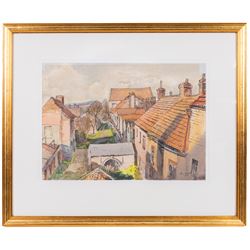 Alec Wright (British 1900-1981): Stokely Views and others, six watercolours variously signed and inscribed verso, approx 40cm x 30cm (6)