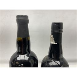 Mixed port, comprising Warre's 1977, vintage port, Quinta do Estanho, 1997, vintage port, Croft Quinta da Roeda, 2002, vintage port, Taylors, 1994, port and Taylors 2015, port, various contents and proof (5)