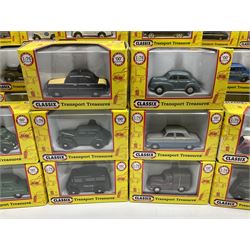 Seventy Classix Transport Treasures 1:76 scale die-cast models, all boxed (70)