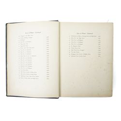 Thomas Annan (British 1829-1887) & Sons: 'Glasgow City Improvement Trust Old Closes and streets of Glasgow: A Series of Photogravures 1868-1899', folio pub. Glasgow: T. & R. Annan & Sons, 1900, folio limited to 100 copies specially printed for the corporation of Glasgow, title printed in red and black, 50 photogravure plates after Thomas Annan’s celebrated documentary photographs recording Glasgow’s wynds, closes and tenements prior to their clearance, printed on thick paper, original blue cloth gilt