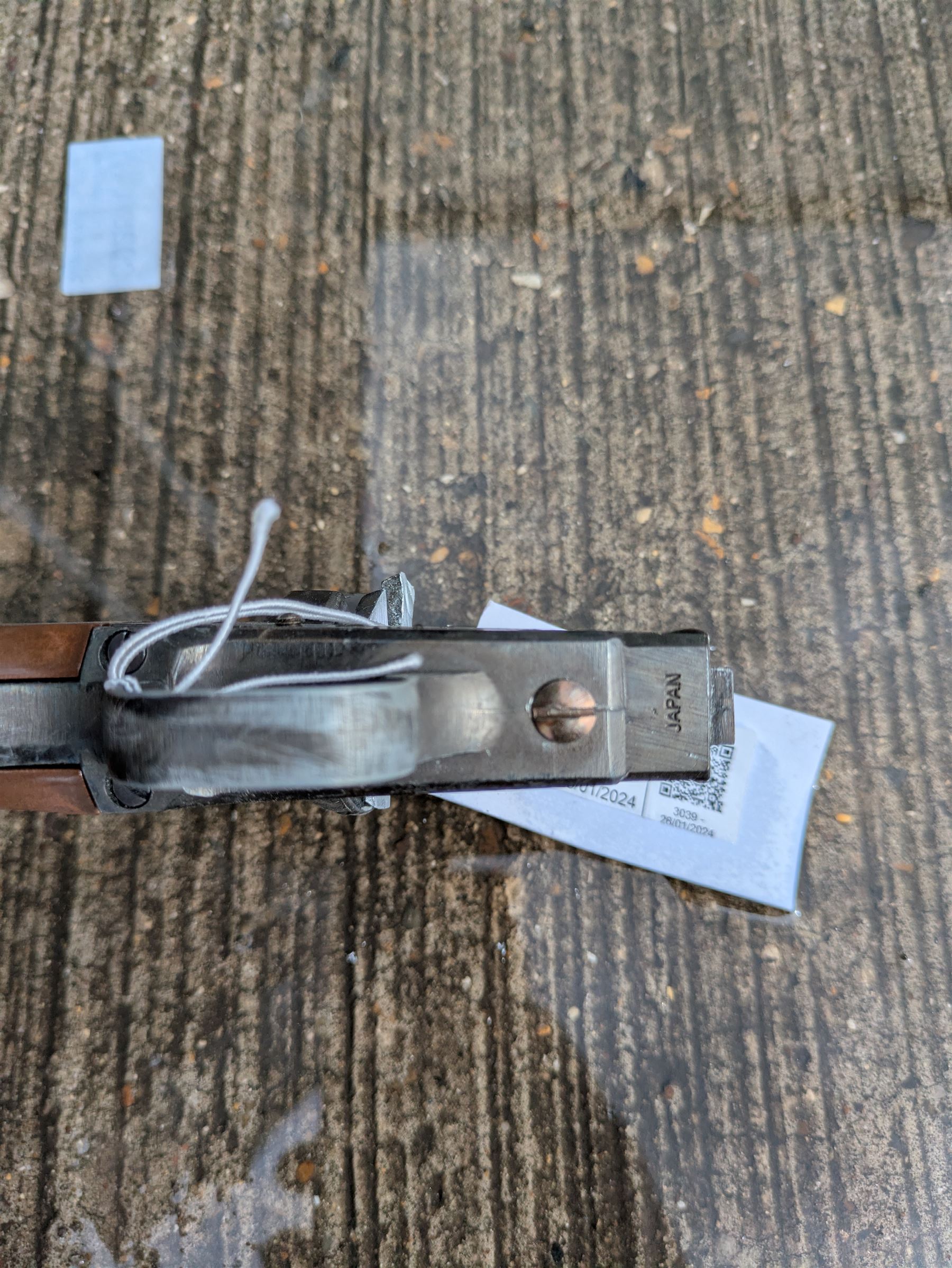 Modern Replica Models Japan non-firing copy of an 1851 Navy percussion cap revolver, .36 cal, boxed with paperwork, L31cm - Disposed 25.06.25 - Notified 24.07.25