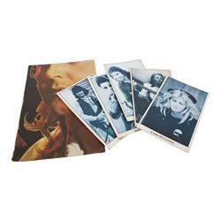 Beatles memorabilia, comprising four Linda McCartney photograph diaries from 1976-1979, three posters, four coasters, 1970 John & Yoko calendar, 1980s and 1990s Beatles and John Lennon calendars
