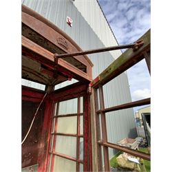 Original 1936 K6 telephone box, Tudor Crown top, painted red - THIS LOT IS TO BE COLLECTED BY APPOINTMENT FROM DUGGLEBY STORAGE, GREAT HILL, EASTFIELD, SCARBOROUGH, YO11 3TX