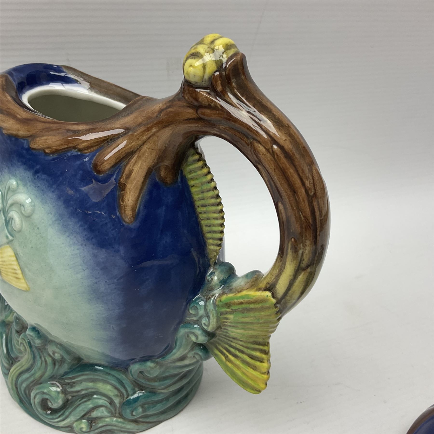 Minton Archive collection fish teapot, limited edition 118/2500, with certificate and original box 