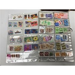 Quantity of stamps, to include British and world examples, usable postage etc, some in albums
