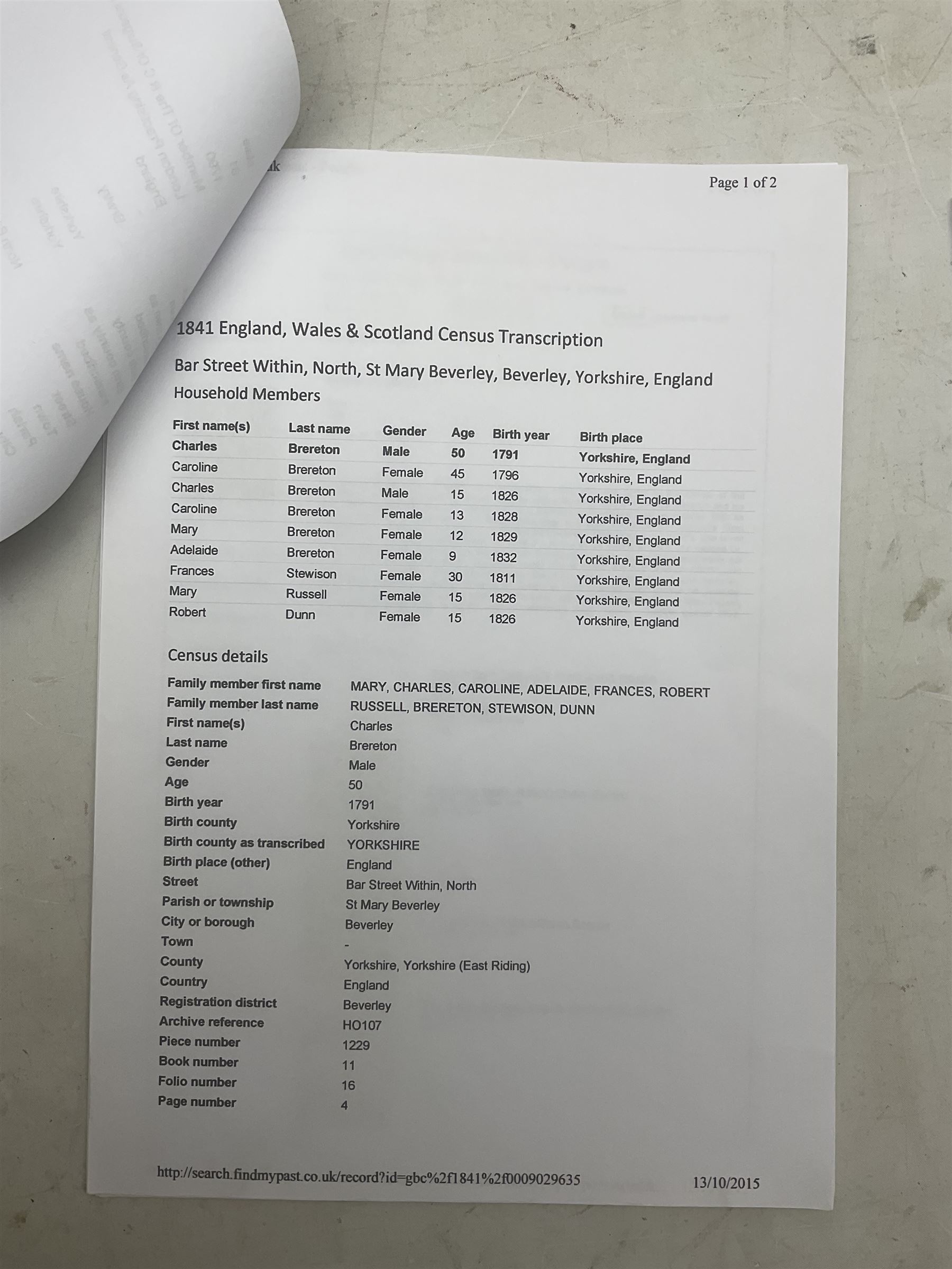 Attrib. Sarah Adelaide Hudson (neé Brereton) (British 19th Century): Scenes from Victorian Yorkshire, collection of watercolours and artists notebooks dating from c1870, including scenes from Longcroft Hall near Beverley - The Family Home (boxed) (approx. 24) 
Notes: Sarah was the sister of artist Caroline Brereton (British 1827-1882).