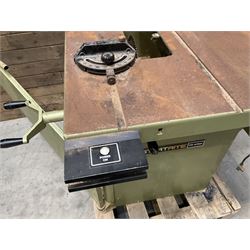Startrite tilt-arbour planer table saw