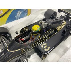 Ayrton Senna Racing Car Collection - Lotus Renault 97T 1985; boxed