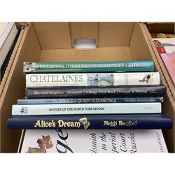 Large quantity of predominantly reference books, to include hardbacks, of teddy bear and antique interest, ephemera etc in six boxes