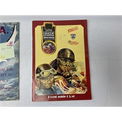 Autographs from film, stage, sporting personalities etc, including mid 20th century Hull City FC, Esmond Knight, John Clements, Kay Hammond, Richard Greene, Manning Whiley, Jerry Desmond etc, in albums, on pieces etc