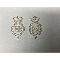 H.M. Queen Elizabeth II and HRH The Duke of Edinburgh, signed 1979 Christmas card with twin gilt ciphers to cover, colour photographic print of the Royal family standing in a garden, signed ‘Elizabeth R and Philip’ with manuscript date 1979 below