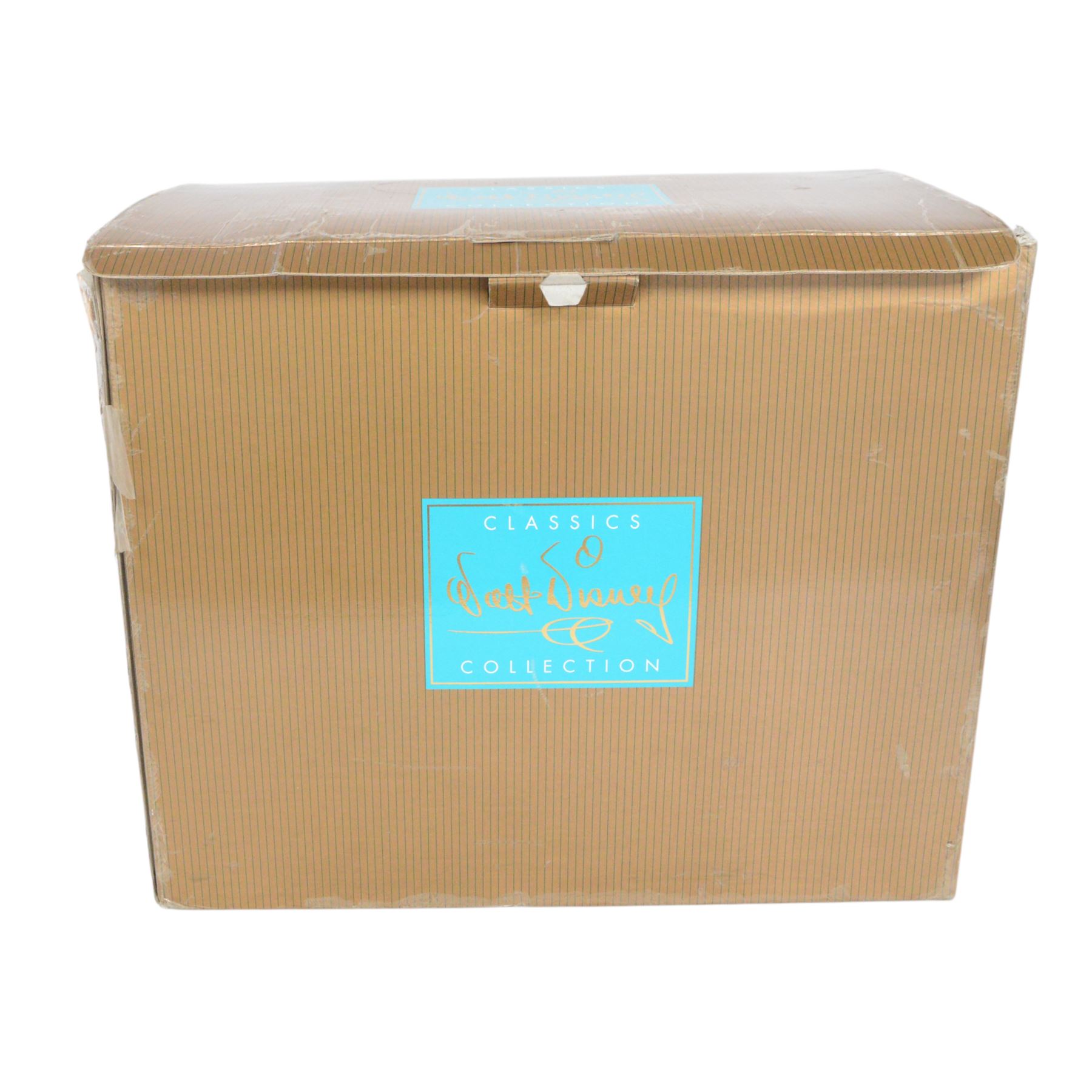 Limited Edition Disney Classics Collection figure group 'Soups On!', Snow White and the Seven Dwarves having dinner at a large table, boxed with certificate of authenticity and presentation video of the scene