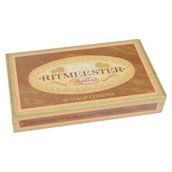 King Edward Imperial fifty cigars in sealed box, together with Ritmeester twenty five half corona cigars 