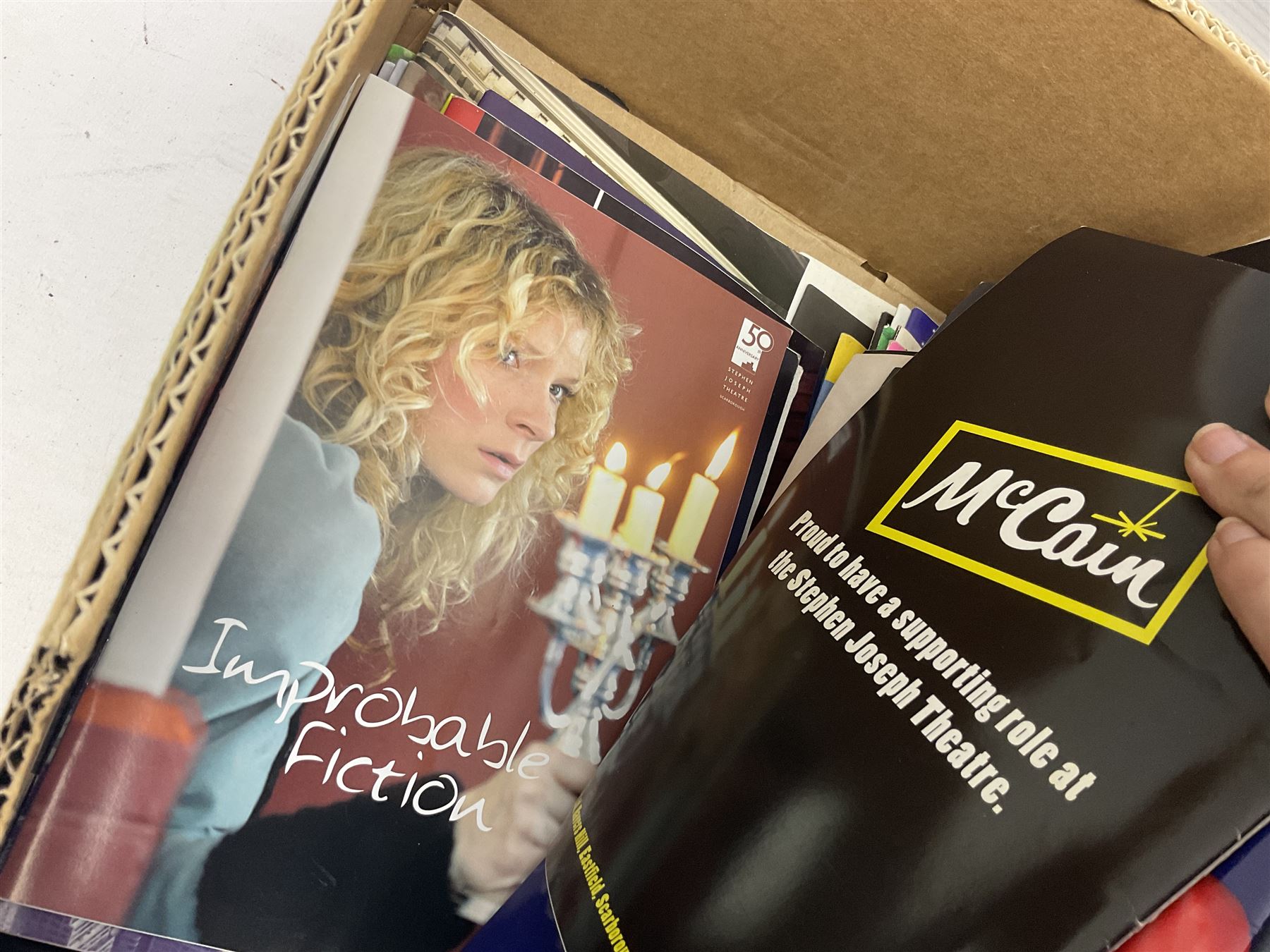 Collection of approximately 120 musical theatre programmes, to include Blood Brothers, Joseph and the Amazing Technicolour Dreamcoat, Palace Theatre programme, The Opera House Manchester programme etc  