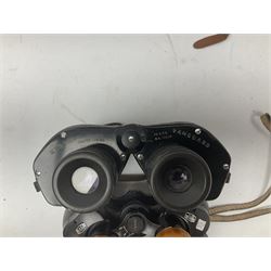 Ten cased pairs of binoculars, to include Ross London Steplux 7x50, Ross Solaross 16x60, Crescent zoom 7x- 12x50, Hilkinson 20x60,  Ross Stepnada 7x30,  Philo 10x50 etc