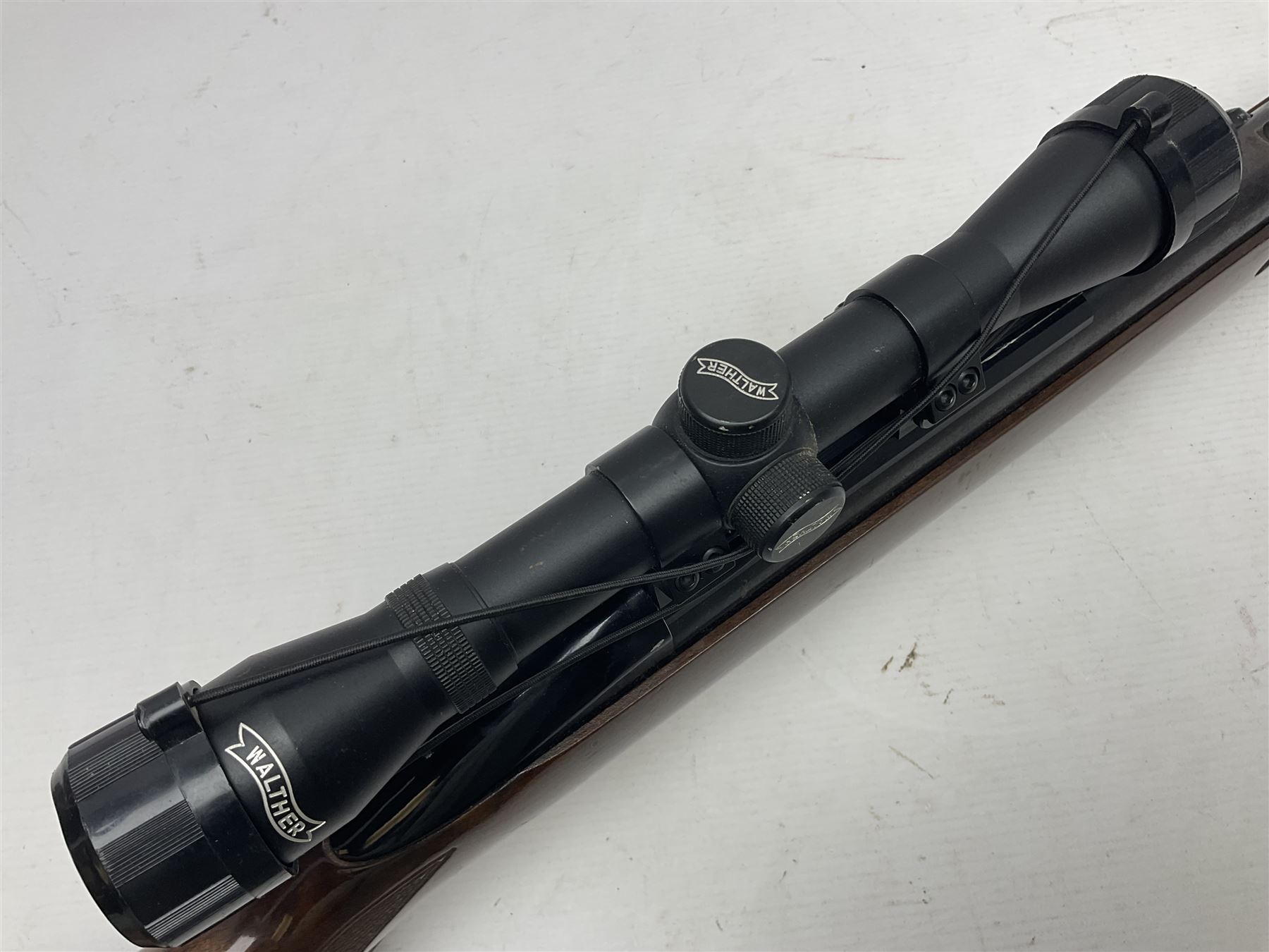 BSA .22 air rifle with under-lever action, the 51cm (20