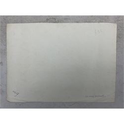 Frederick George Austin (British 1902-1990): 'Oil Wharf - Wandsworth', watercolour signed and dated '56, titled verso 28.5cm x 39.5cm (unframed)
Provenance: direct from the granddaughter of the artist