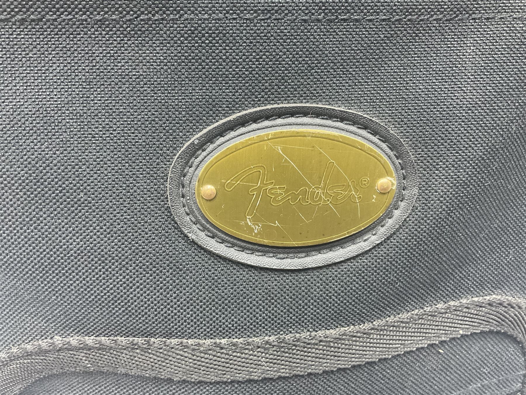 2009 Fender Telecaster electric guitar in black, retro fitted with Charlie Christian copy pick-up, serial no.MZ9546274; L98cm; in Fender soft carrying case