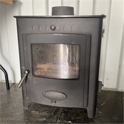 Stratford ecoboiler 12 HE hcast iron wood burning stove - THIS LOT IS TO BE COLLECTED BY APPOINTMENT FROM DUGGLEBY STORAGE, GREAT HILL, EASTFIELD, SCARBOROUGH, YO11 3TX