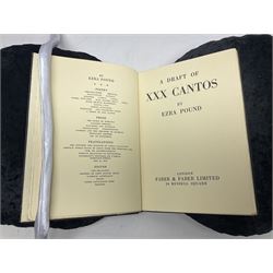 Ezra Pound; A Draft of XXX Cantos, Faber & Faber Limited 1933 