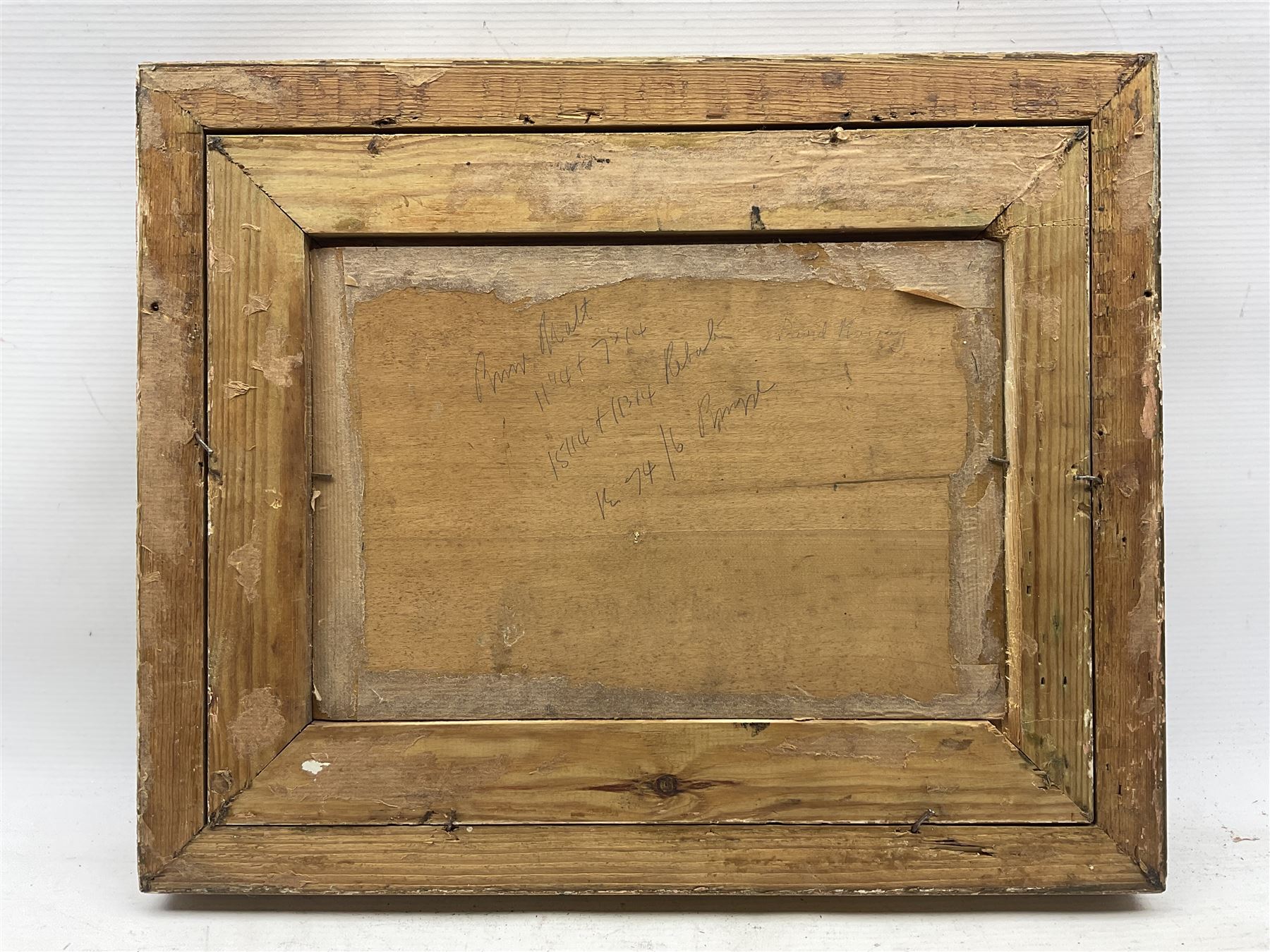 Sir David Murray (Scottish 1849-1933): The Fisherman, oil on panel unsigned, inscribed in a later hand verso 19cm x 27cm 