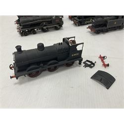 ‘00’ gauge - eight kit built steam locomotives, mostly for restoration comprising LNWR/LMS Whale G Class 0-8-0 no.49078 in BR black; Class J11 (Pom-Pom) 0-6-0 no.64451 in BR black; Class F4 2-4-2T no.67214 in BR black; Precursor Tank Whale ‘Dreadnought’ 4-4-0 no.659 in black; Class O2 2-8-0 no.63936 in BR black; Class A4 4-6-2T no.6978 in LNER crimson; Class C16 4-4-2T no.67489 in BR black; Class A6 4-6-2T no.69791 in BR black (8) 