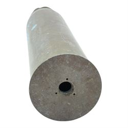 Large brass artillery shell, H64cm