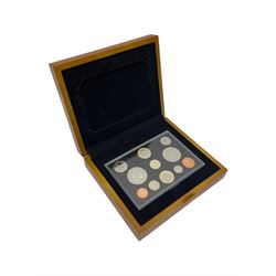 The Royal Mint United Kingdom 2008 executive proof coin set, in presentation box with certificates