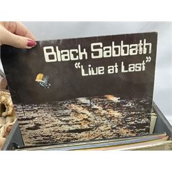 Composite figure of a Roman chariot, together with Olympia NK4040 camera, sewing machine and other collectables, in two boxes  