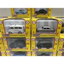 Seventy Classix Transport Treasures 1:76 scale die-cast models, all boxed (70)