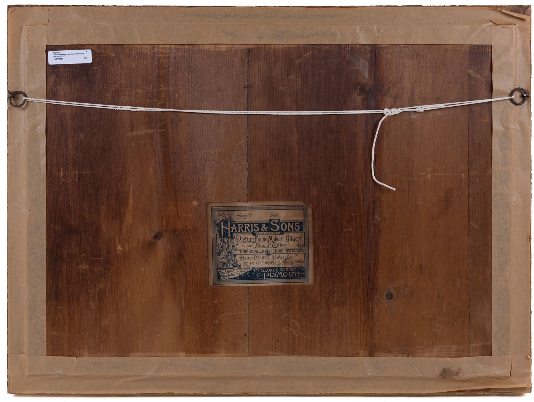 John Baragwanath King (British 1864-1939): River Landscape and Hay Making, pair watercolours signed 27cm x 44cm (2)