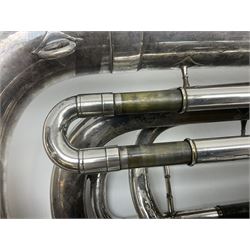 Salvation Army Class A Bb tuba for restoration or display H79cm